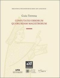 Portada Guiu Terrena, Confutatio errorum quorundam magistrorum, critical edition with English and Catalan translation